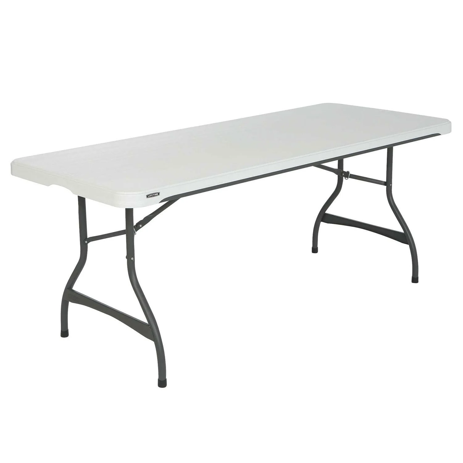6" plastic folding table